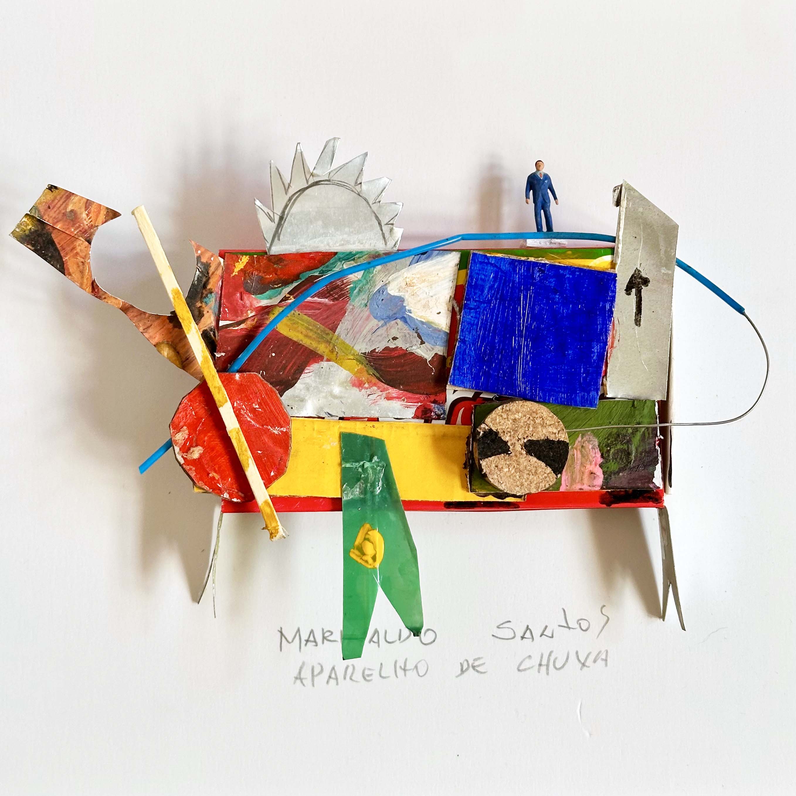 Obra "Aparelho de Chuva" - Marinaldo Santos