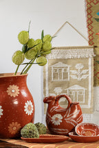 Moringa Boi em Cerâmica - Jequitinhonha