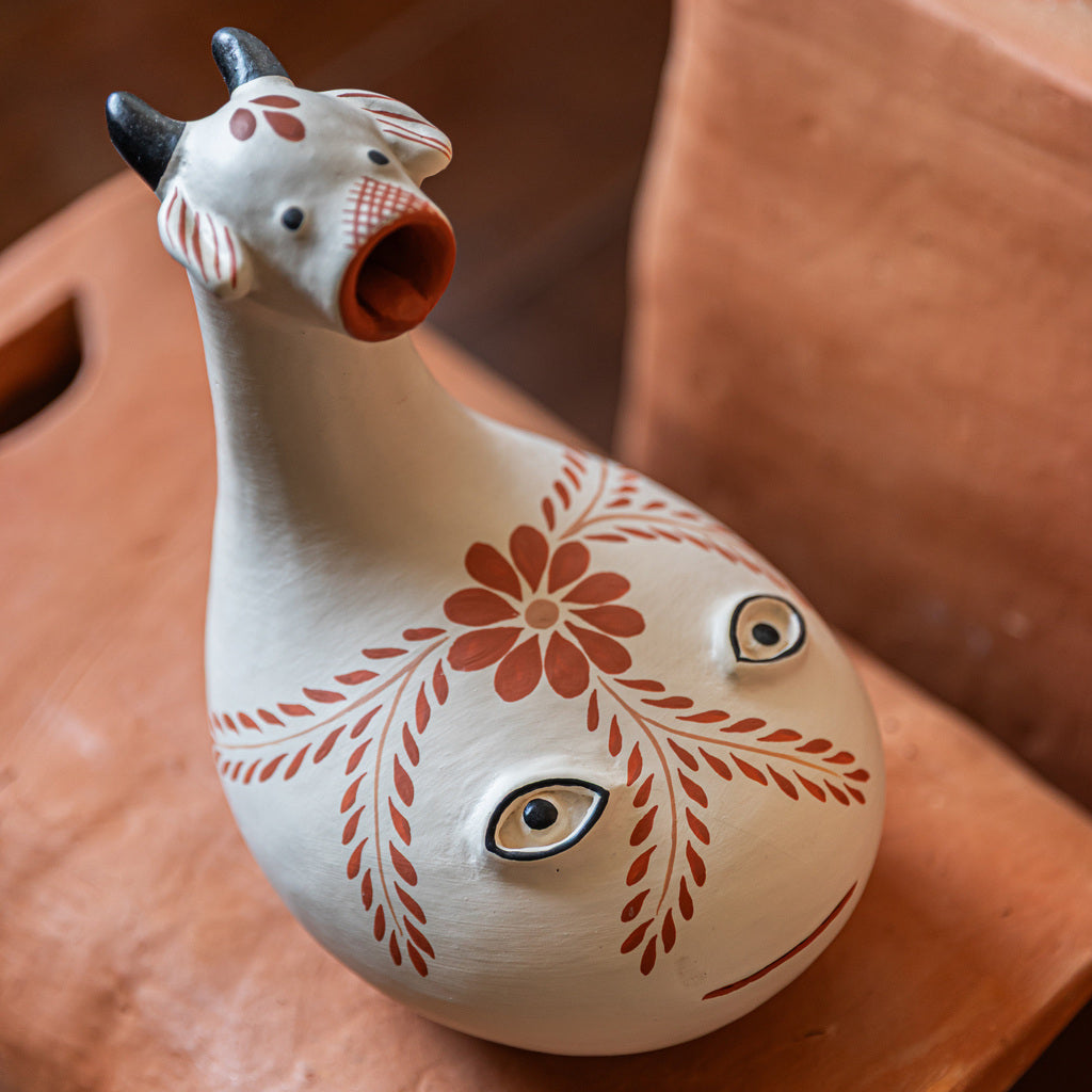 Sapo Boi em Cerâmica - Jequitinhonha