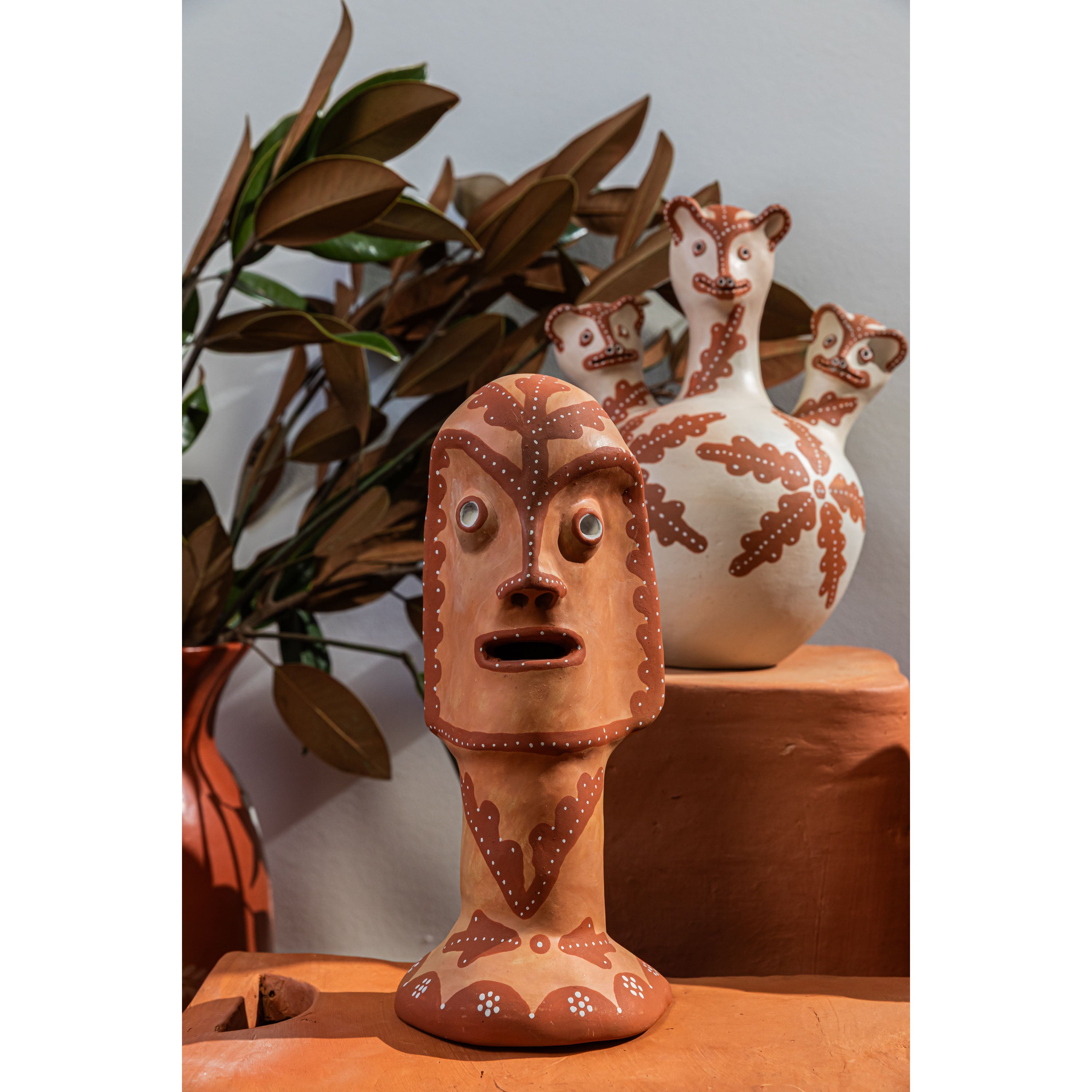 Totem Cabeça P - José Maria Pereira