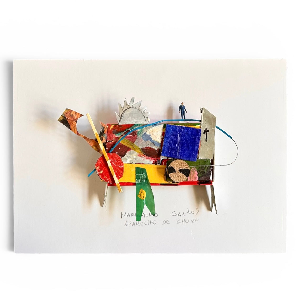 Obra "Aparelho de Chuva" - Marinaldo Santos