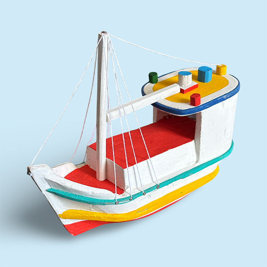 Barco pesqueiro de Miriti