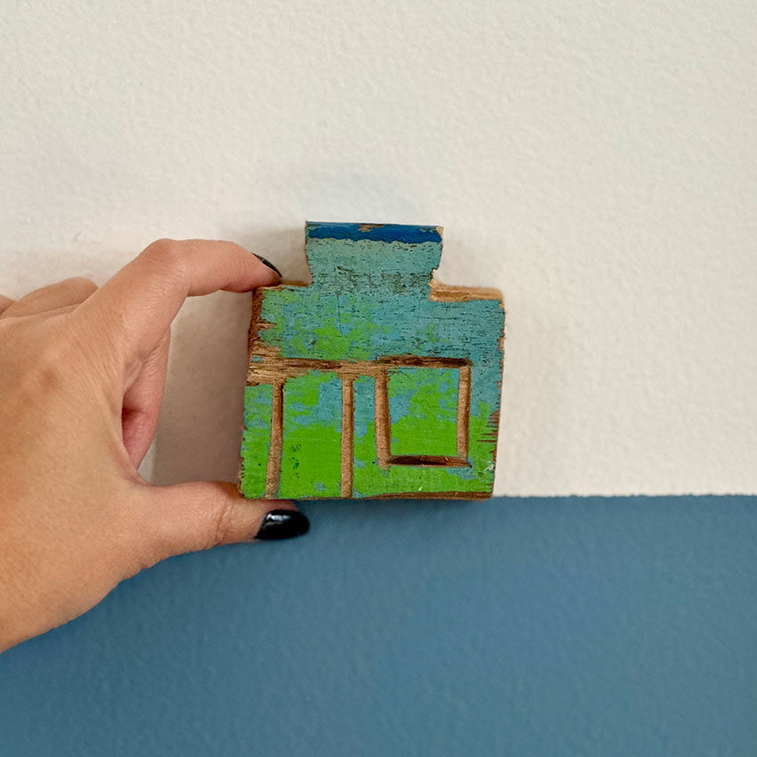 Mini casinha de parede - Ilha do Ferro