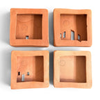 Kit com 4 Tijolinhos - Maria do Barro