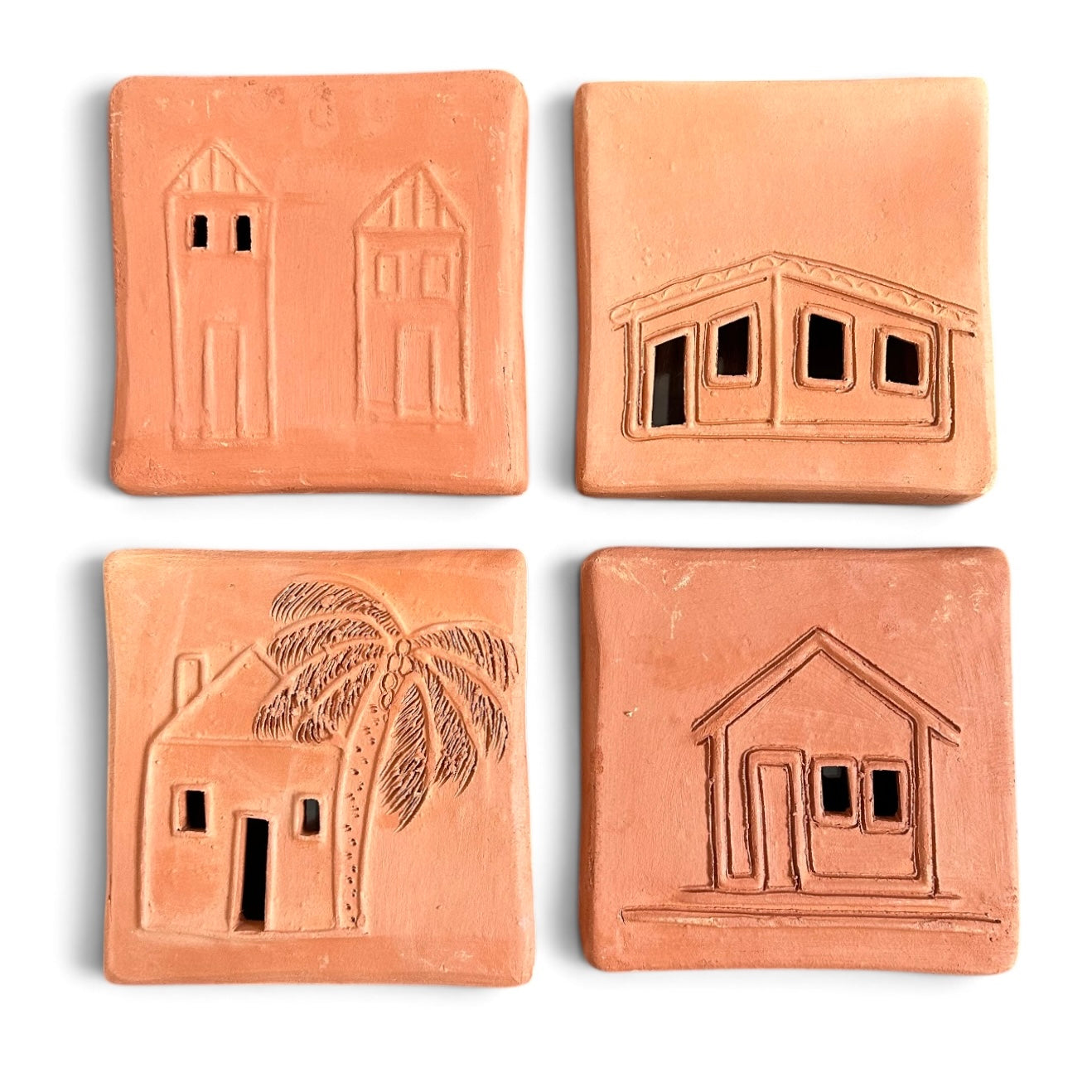 Kit com 4 Tijolinhos - Maria do Barro