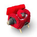 Ovelha em tricô - Com 1 carneirinho