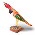 Pássaro em madeira umburana - Sergio Teófilo