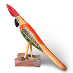 Pássaro em madeira umburana - Sergio Teófilo