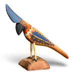 Pássaro em madeira umburana - Sergio Teófilo