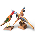 Pássaro em madeira umburana - Sergio Teófilo