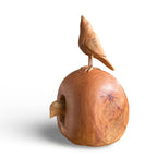 Escultura João de Barro em madeira - Carlos Roberto