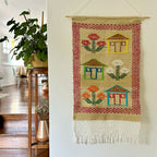 Estandarte em algodão - Tear manual