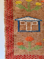 Estandarte em algodão - Tear manual