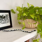 Cobra Coral em Madeira tamanho 3