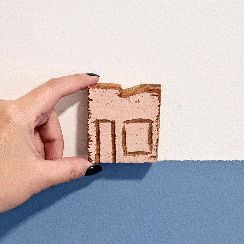 Mini casinha de parede - Ilha do Ferro