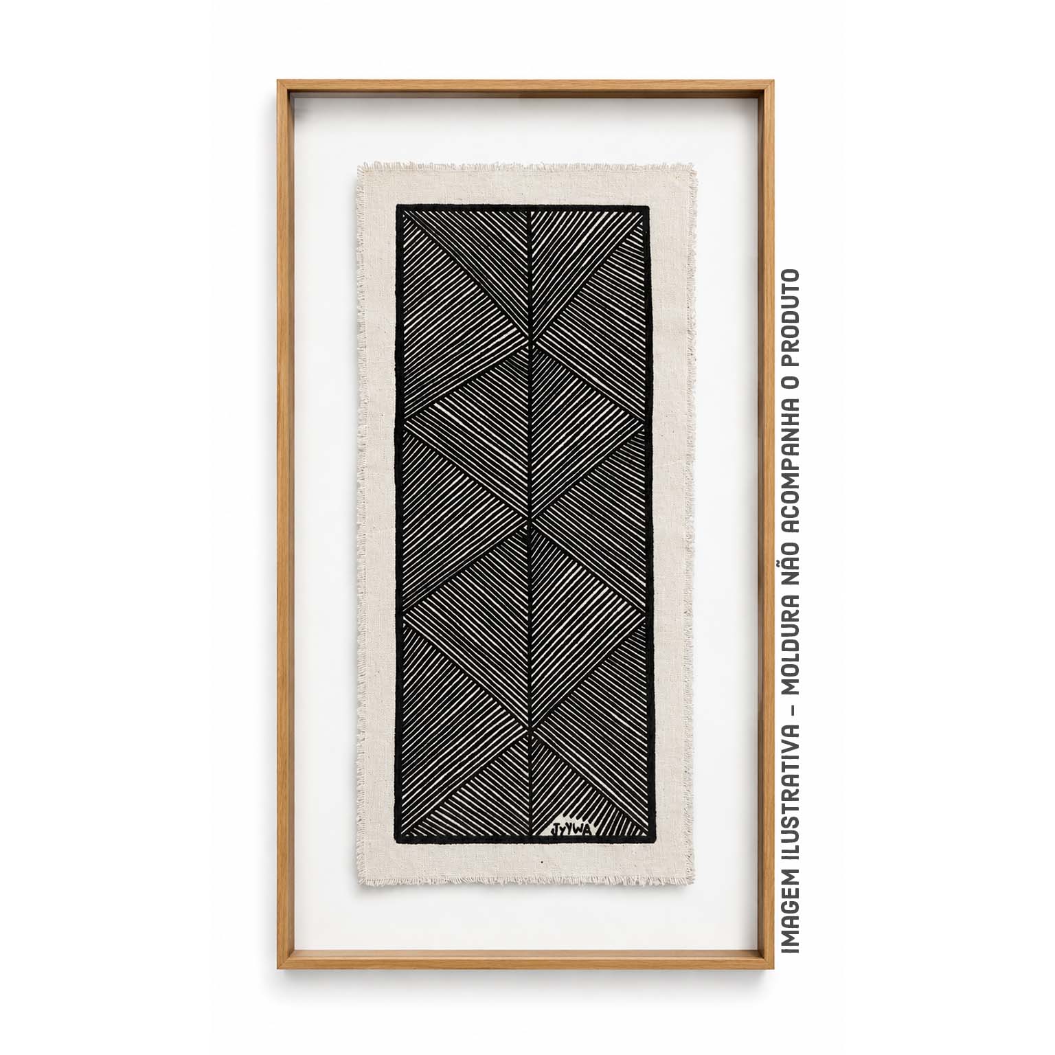 Grafismo em Tela - Etnia Asurini