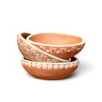 Conjunto de mini cumbucas em cerâmica - Jequitinhonha