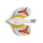 Pássaro em Cerâmica esmaltada - Marcel Fernandes