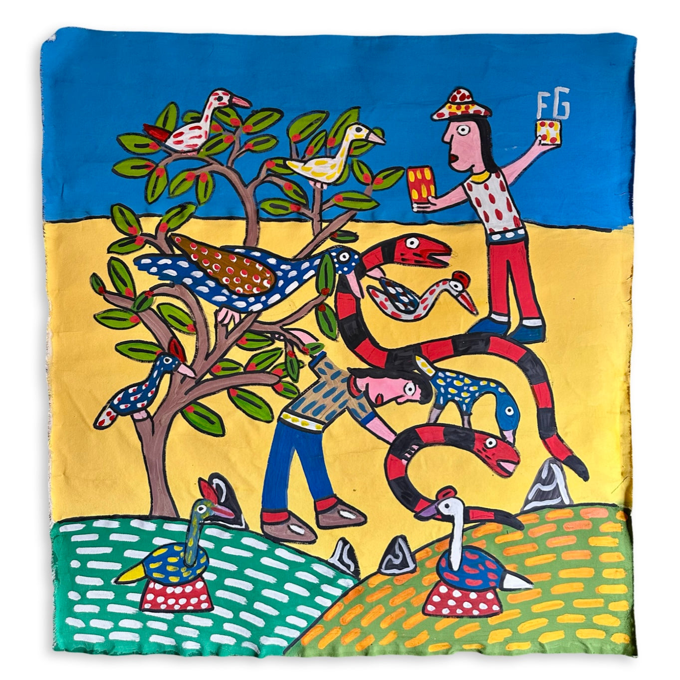 Tela assinada por Francisco Graciano