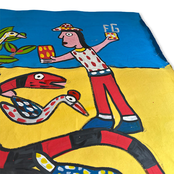 Tela assinada por Francisco Graciano