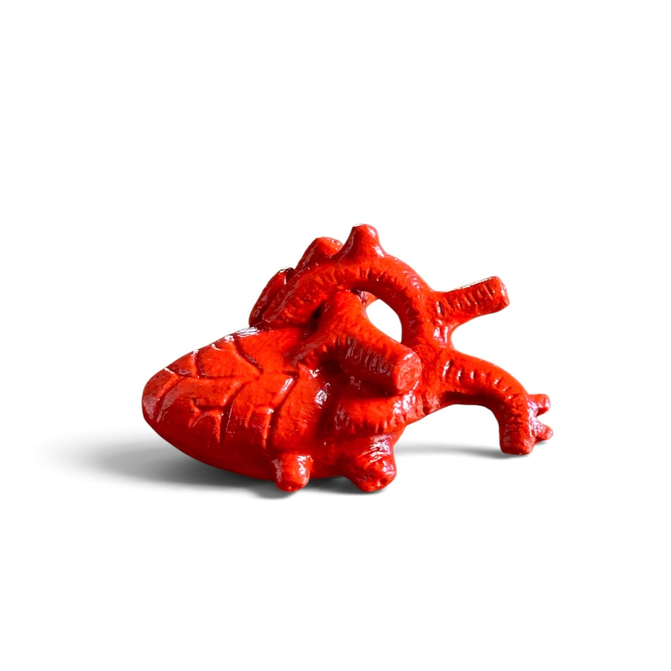 Mini Coração vermelho - Iris Marcolino