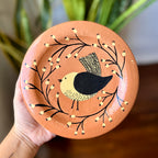 Prato de parede pintado à mão M