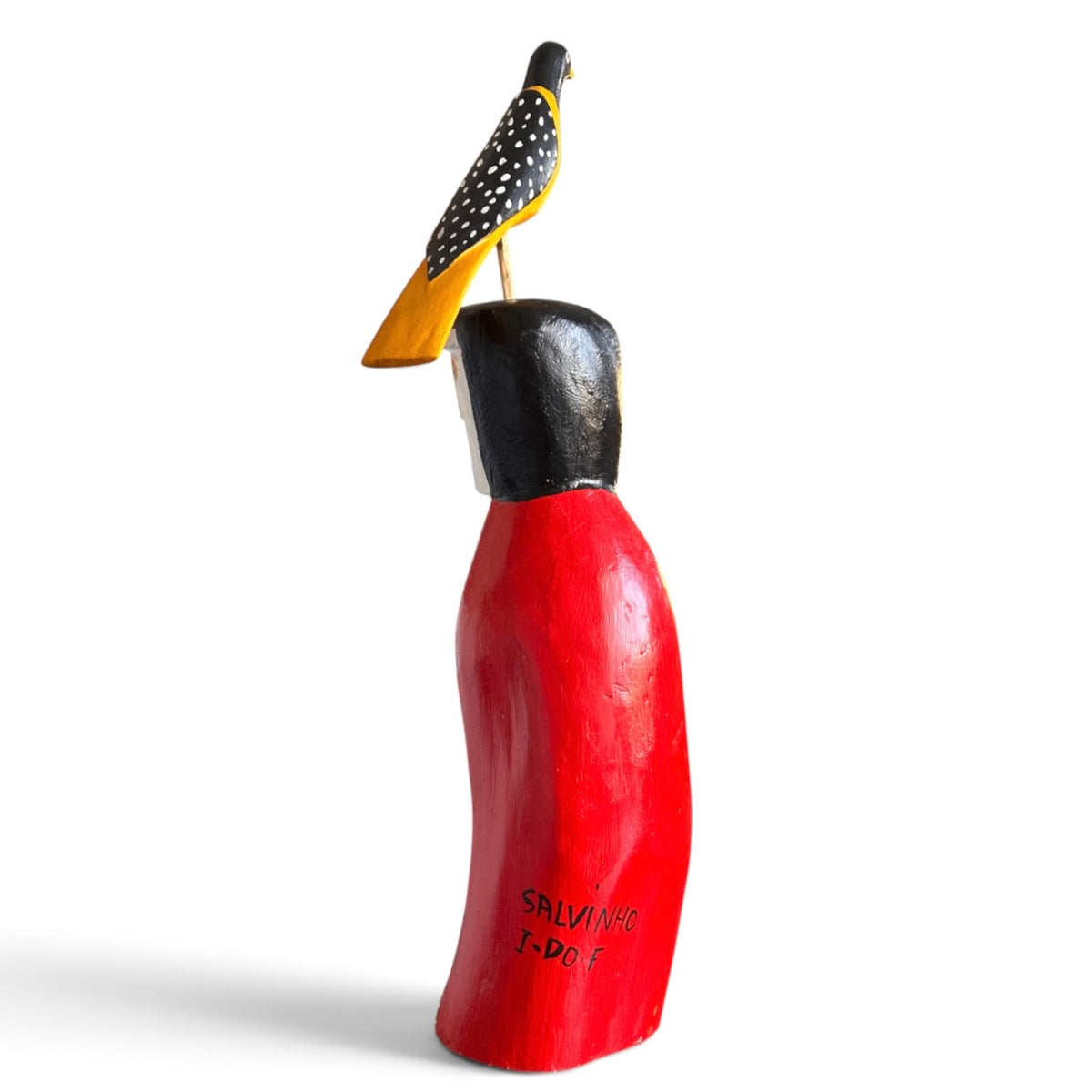 Cabeça com pássaro – Salvinho