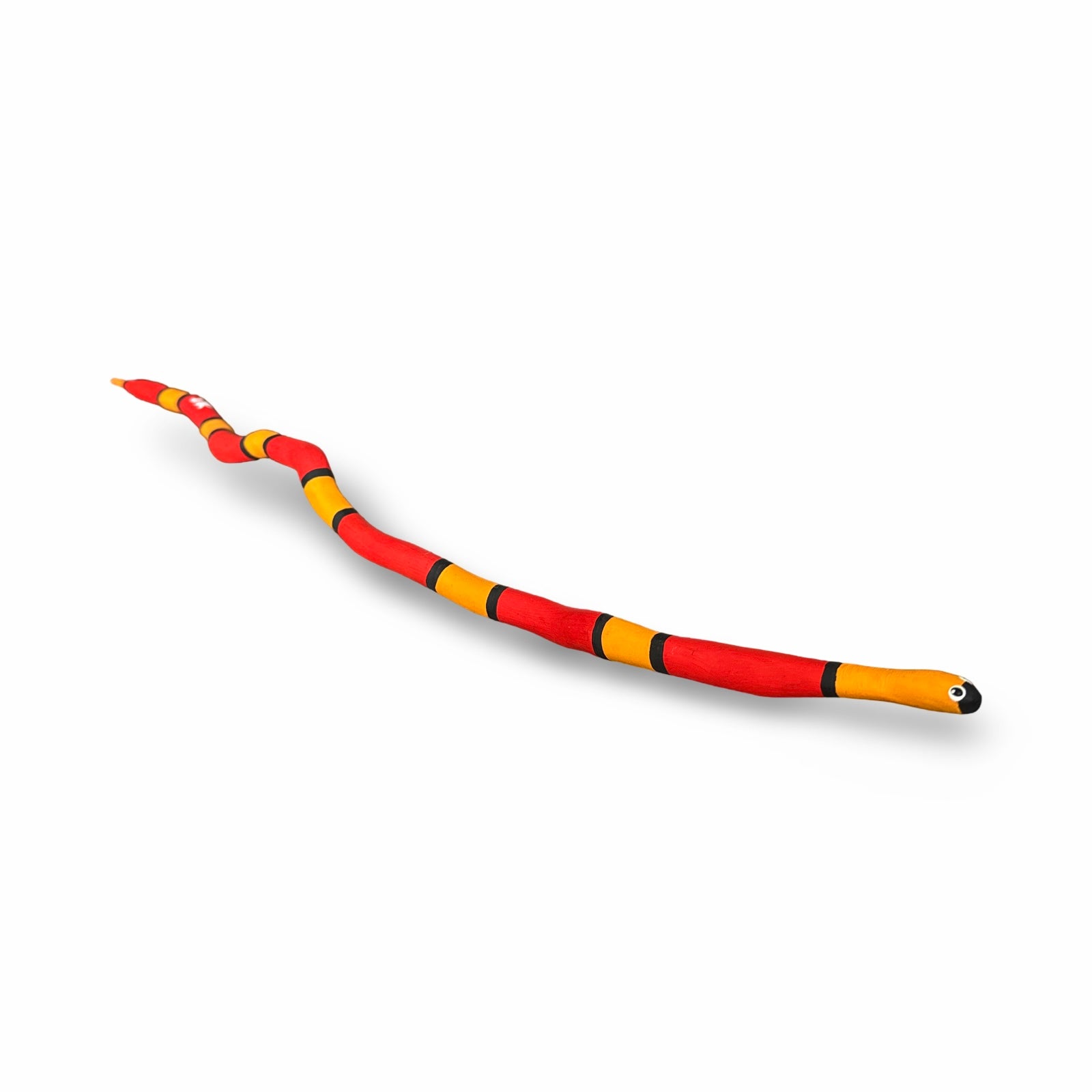 Cobra Coral em Madeira tamanho 6