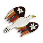 Pássaro em Cerâmica esmaltada - Marcel Fernandes