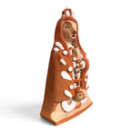 Escultura Nossa senhora em cerâmica - Vale do Jequitinhonha