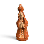 Escultura Nossa Senhora em cerâmica - Vale do Jequitinhonha