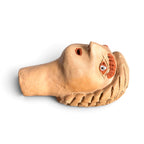 Escultura cabeça em cerâmica - Vale do Jequitinhonha