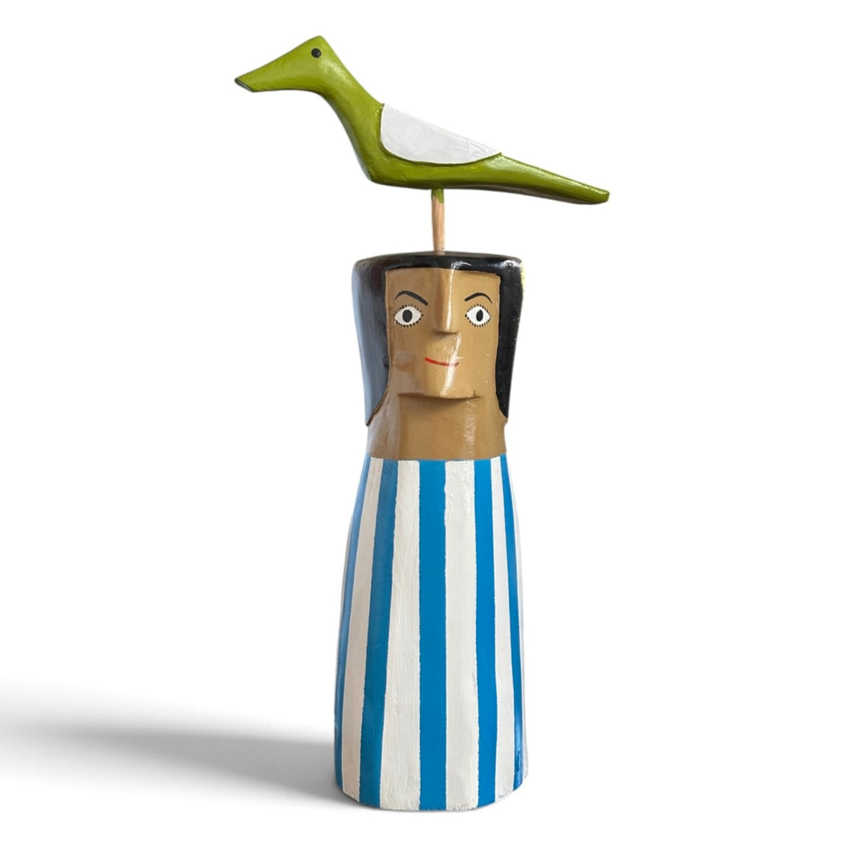 Cabeça com pássaro – Cícero