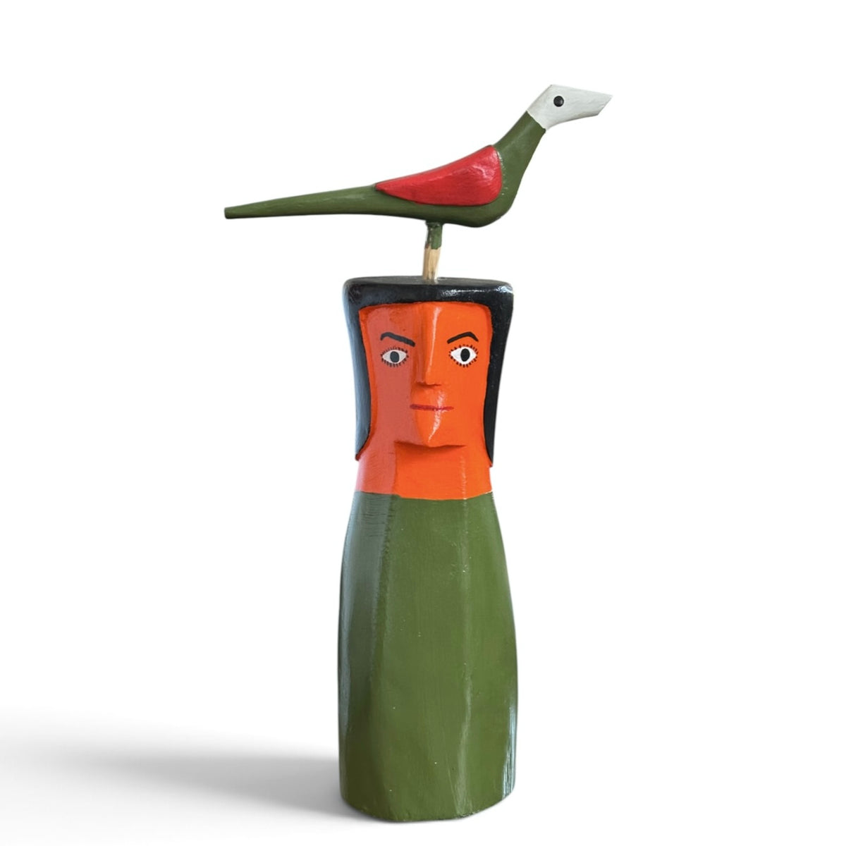 Cabeça com pássaro – Cícero