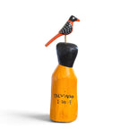 Cabeça com pássaro – Salvinho
