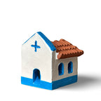 Mini Igrejinha em cerâmica - Vale do Jequitinhonha