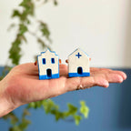 Mini Igrejinha em cerâmica - Vale do Jequitinhonha