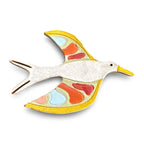 Pássaro em Cerâmica esmaltada - Marcel Fernandes