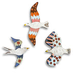 Pássaro em Cerâmica esmaltada - Marcel Fernandes