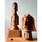 Totem com 2 cabeças - José Maria Pereira