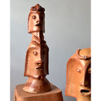 Totem com 2 cabeças - José Maria Pereira