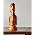 Totem com 2 cabeças - José Maria Pereira