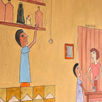 Desenho original "Bar da Esquina" - Mai de Jesus