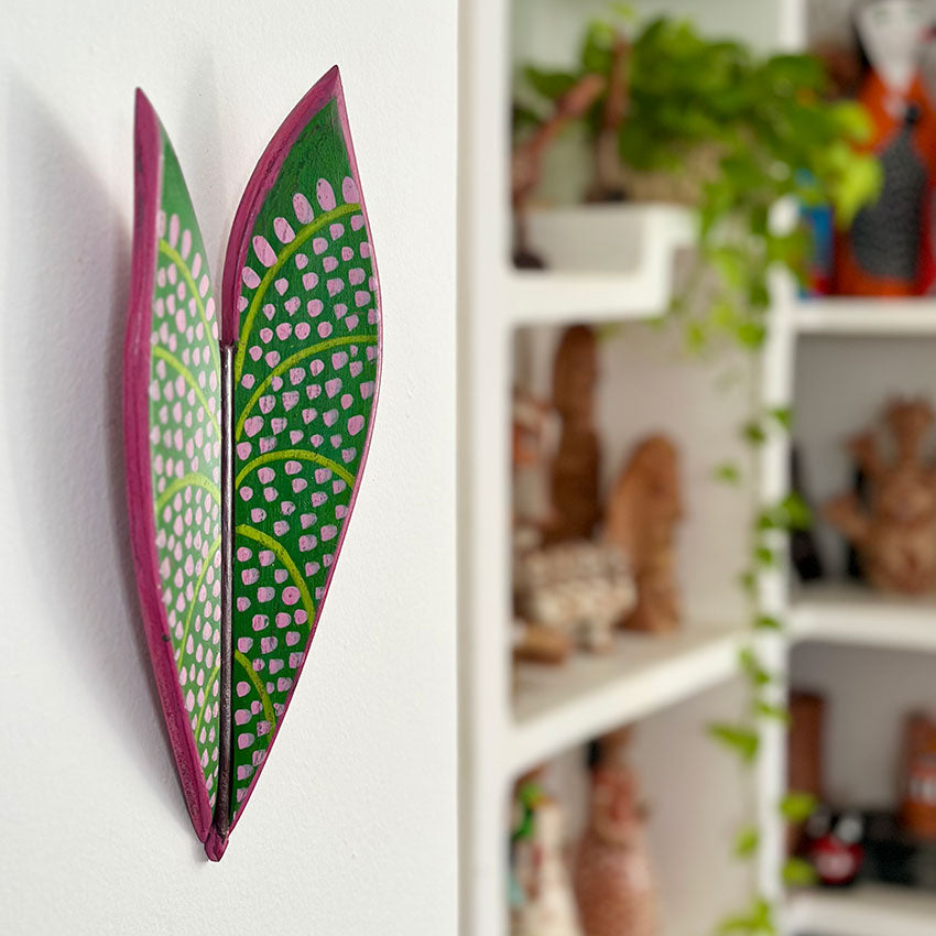 Folha de parede - Begônia Rosa