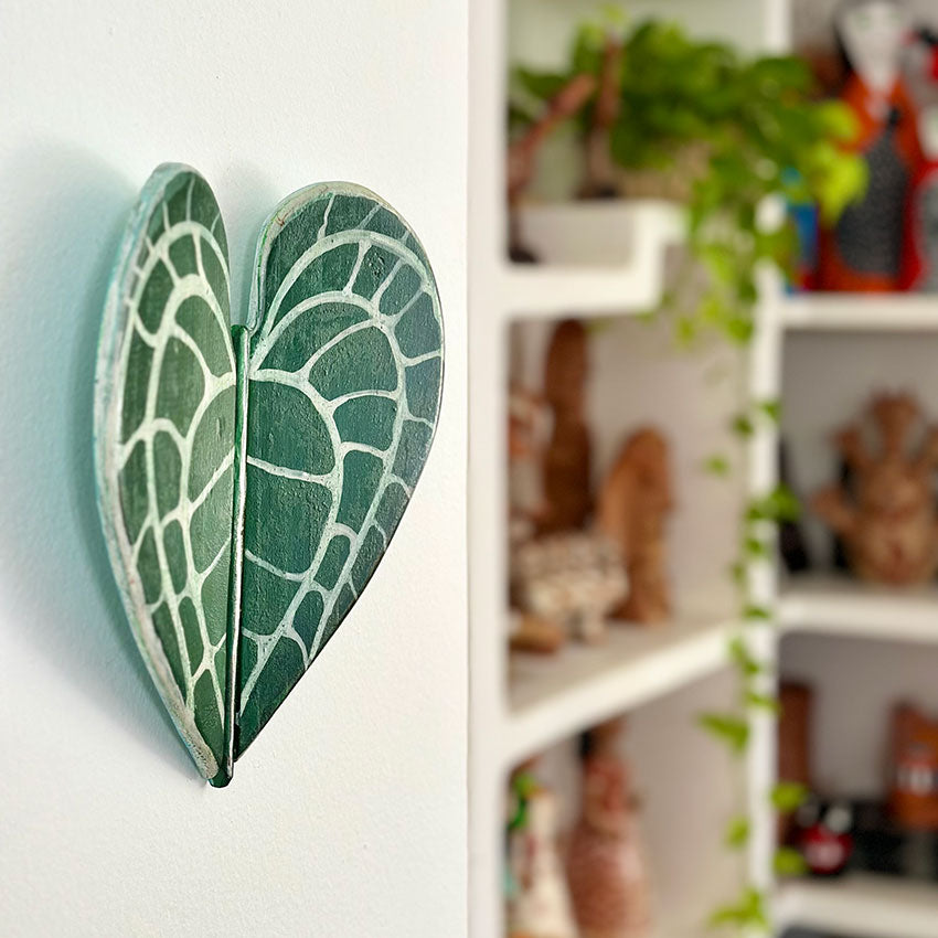 Folha de parede - Antúrio Cristal