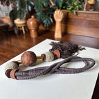 Colar decorativo - Tingui e croche