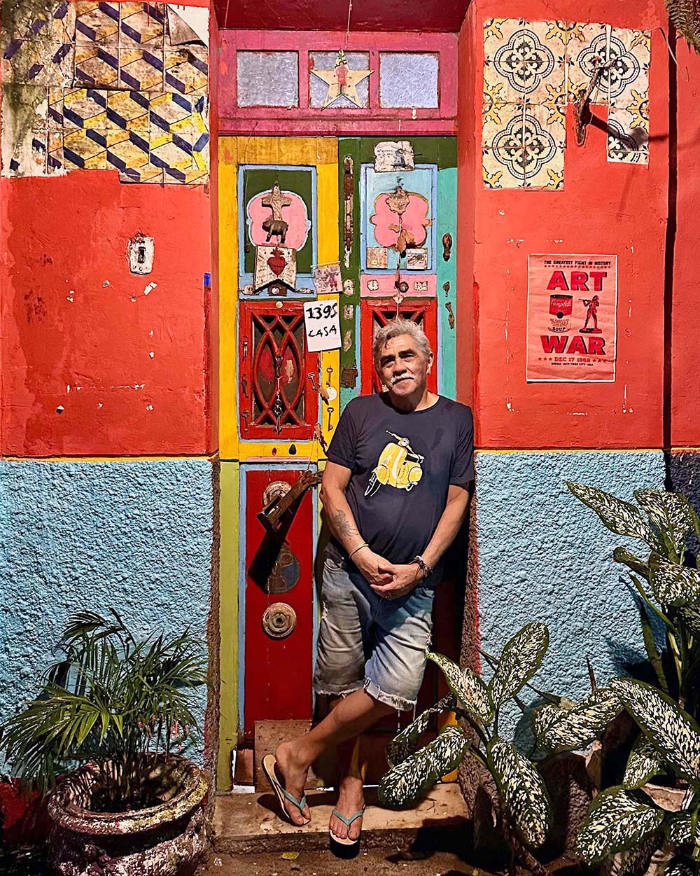 Obra "Chama Chuva" - Marinaldo Santos