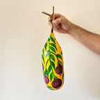 Cabaças pintadas à mão - Carla Maria