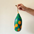Cabaças pintadas à mão - Carla Maria