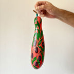 Cabaças pintadas à mão - Carla Maria